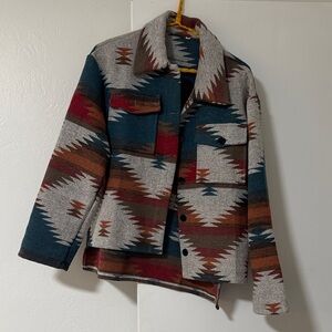 Southwestern Patterned Jacket